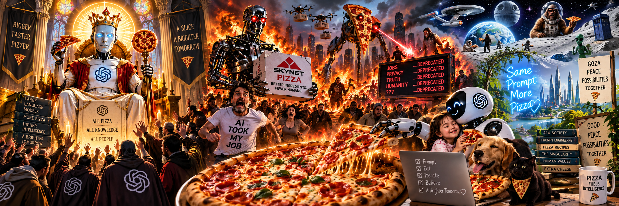 Banner image for AI and Pizza Hangout